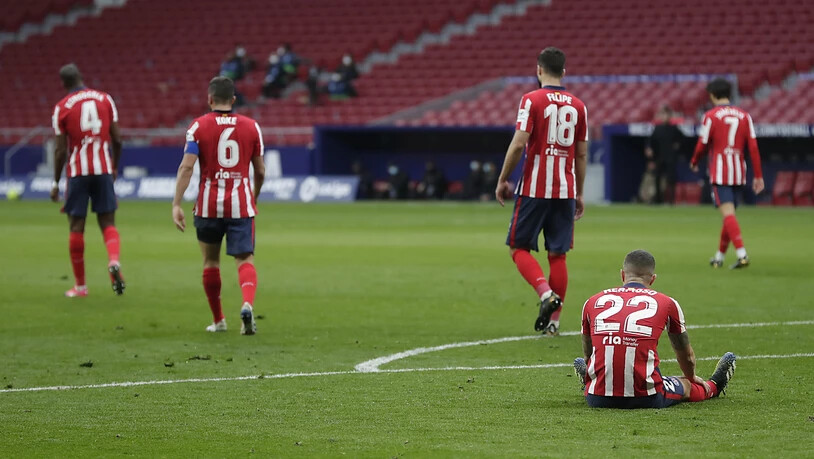Karim Benzema verhinderte in der 88. Minute Atléticos Erfolg im Madrider Derby