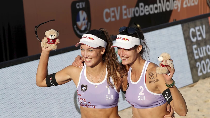 Letztes Jahr gewannen Anouk Vergé-Dépré (links) und Joana Heidrich EM-Gold