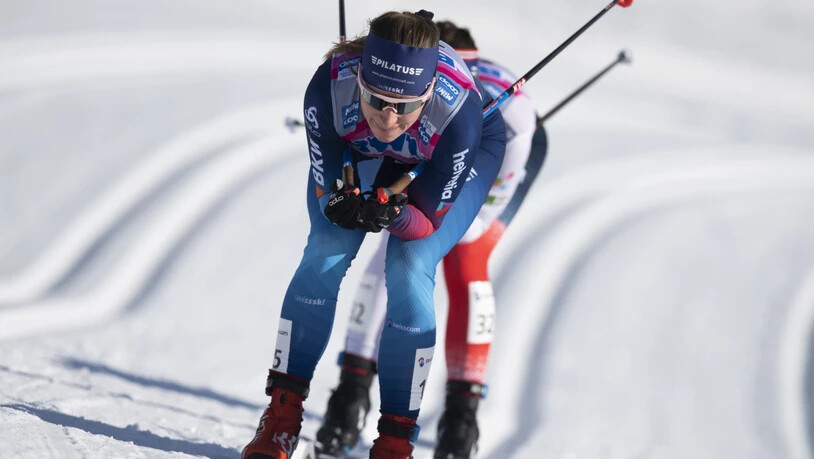 Nadine Fähndrich lief zum Abschluss der Weltcup-Saison auf Platz 10