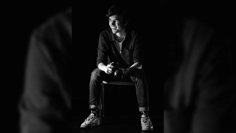 Hocherfreut: Der Molliser Jungfilmer Tobias Zürrer gewinnt den Publikumspreis an den Schweizer Jugendfilmtagen.