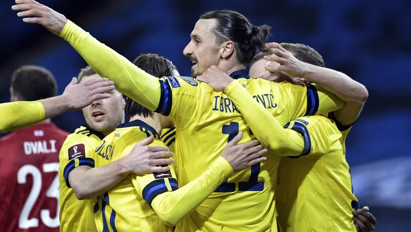 Zlatan Ibrahimovic jubelt nach fast fünf Jahren wieder in gelb