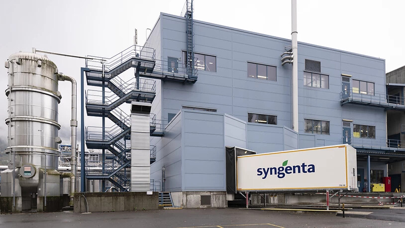 Die Syngenta-Gruppe ist 2020 in allen Weltregionen gewachsen - im Bild der Produktionsstandort in Monthey VS. (Archivbild)