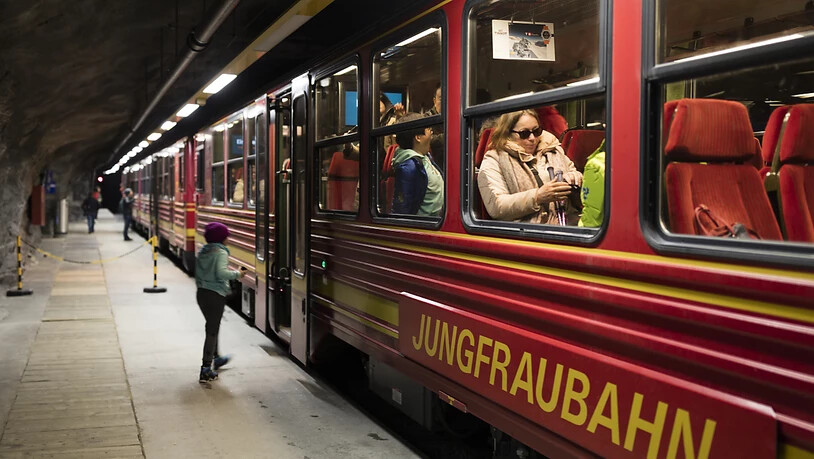 Jungfraubahn erleidet wegen Corona erstmals einen Verlust. (Archiv)