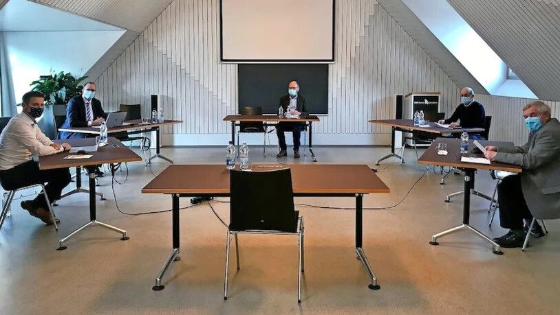 Im kleinen Kreis: Die Generalversammlung der GRB. 