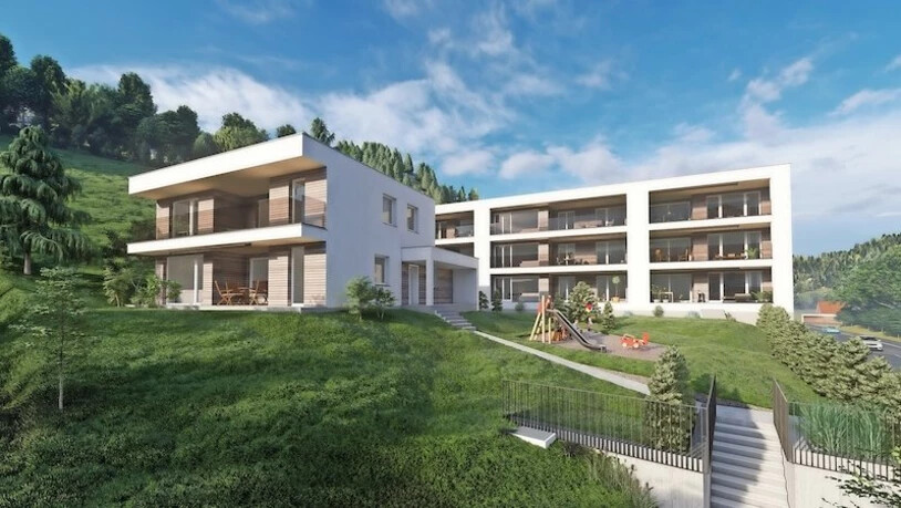 Streitobjekt: Die Pläne für ein Mehr- und ein Einfamilienhaus in Leuggelbach führen zur Konfrontation zwischen Bauherrschaft und Glarner Heimatschutz.