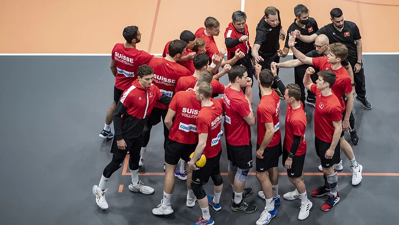 Die Schweizer Volleyballer bleiben gegen Albanien ohne Satzverlust