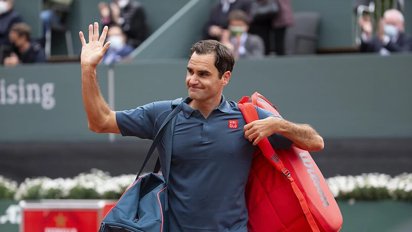 Roger Federer verabschiedet sich bereits wieder aus Genf.