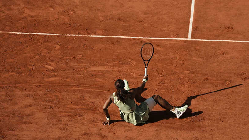 Ins Straucheln gekommen: Serena Williams schied am French Open im Achtelfinal aus