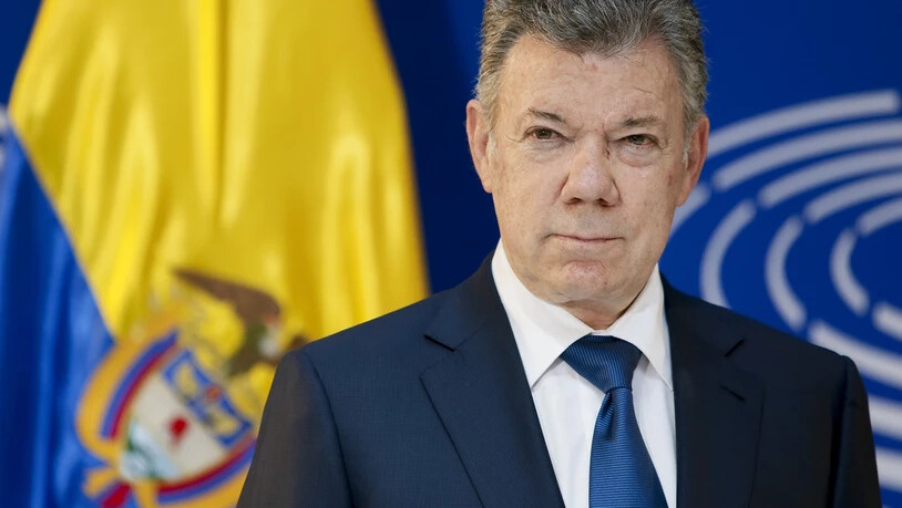 ARCHIV - Der damalige kolumbianische Präsident Juan Manuel Santos. Foto: Notimex/dpa