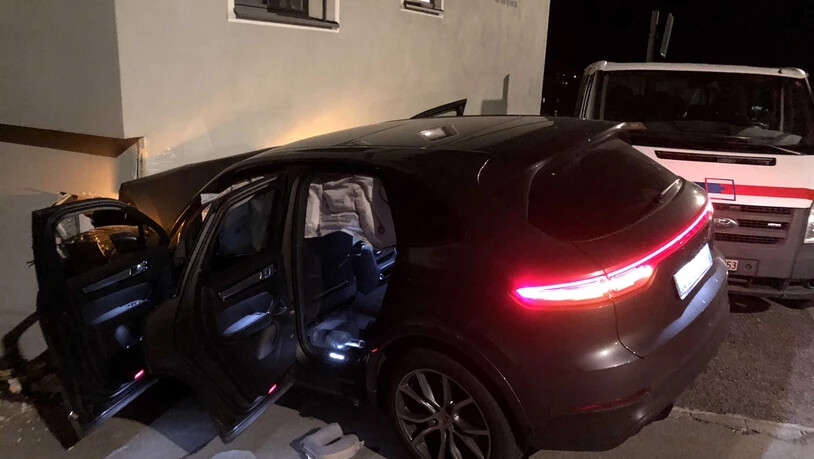 Der 16-jährige Autolenker und seine vier Kollegen wurden beim Unfall nicht verletzt.