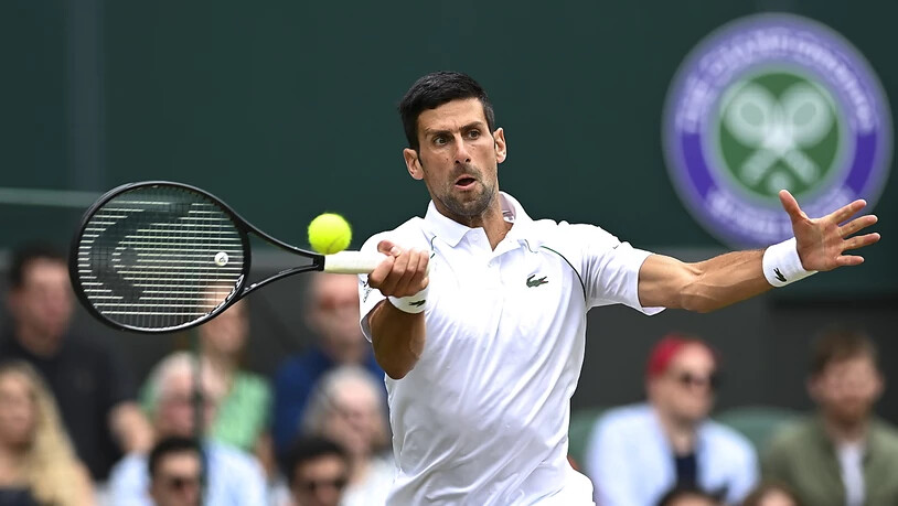 Ein weiterer überzeugender Sieg: Novak Djokovic zog in drei Sätzen in den Halbfinal ein