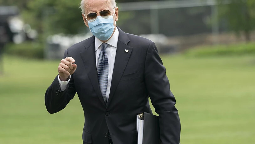 Der amerikanische Präsident Joe Biden hat sein Impfziel um knapp einen Monat verpasst. (Archivbild)