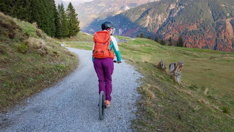 Rasante Abfahrt: Für eine Trottifahrt wie in Braunwald lohnt sich jeder Aufstieg. 