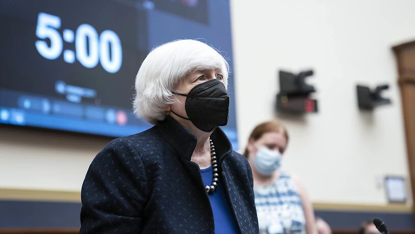US-Finanzministerin Janet Yellen. Foto: Sarah Silbiger/Pool UPI/AP/dpa