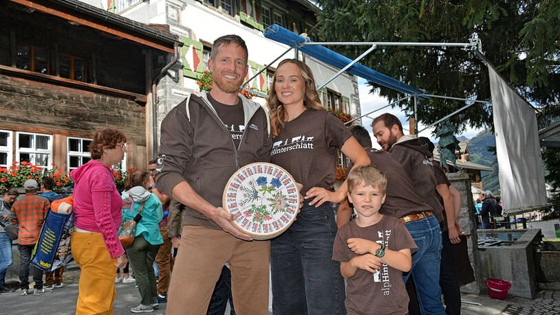 Voller Erfolg: 13  Alpen haben am diesjährigen «Chäsmärt» mitgemacht.