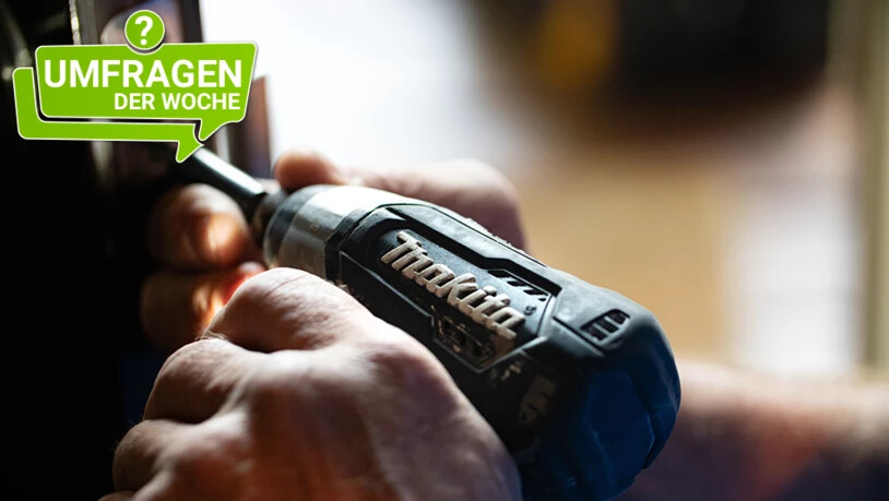 Die Mehrheit von euch kann sich bei Reparaturen im Haushalt selber behelfen.
