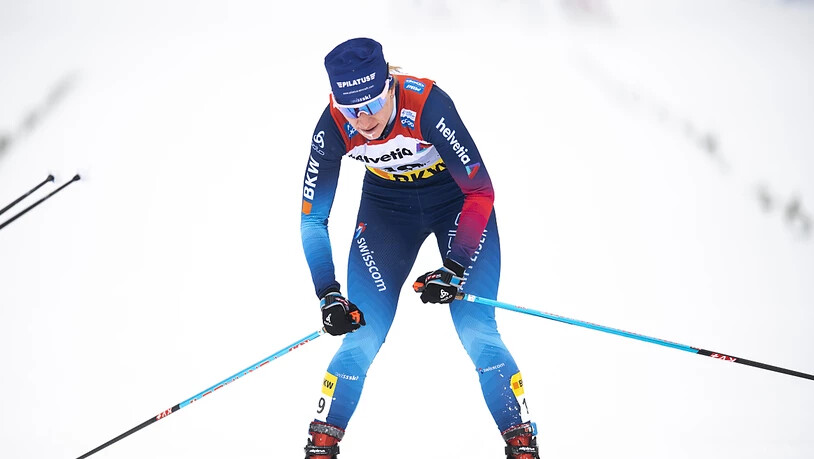 Ausgepumpt, aber mit guter Leistung im Ziel: Nadine Fähndrich (Archivaufnahme)