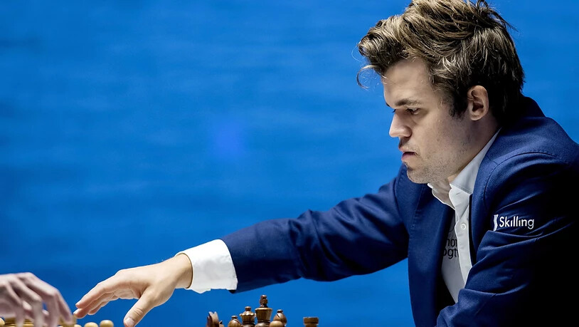 Magnus Carlsen geriet mit Schwarz nie in Gefahr. (Archivaufnahme)