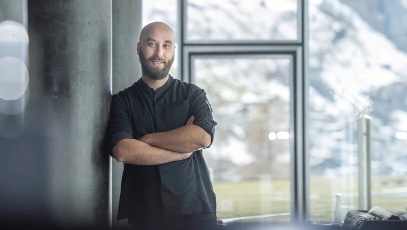 Spitzenkoch Mitja Birlo in Vals.