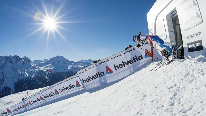 Am Wochenende wird in St. Moritz zu zwei Super-G-Rennen gestartet.
