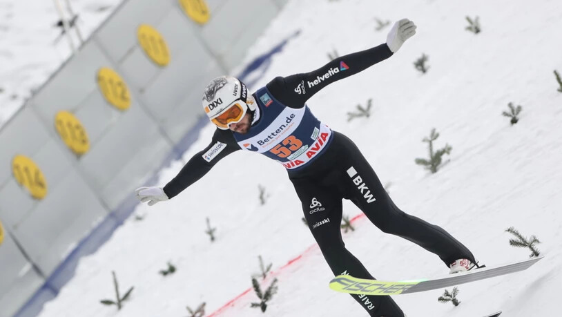 Vor allem der zweite Sprung war hervorragend: Killian Peier belegte in Klingenthal den guten 13. Platz