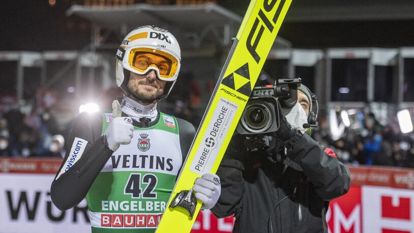Die Faust eines zufriedenen Vierten: Killian Peier nähert sich einem Podestplatz immer mehr an