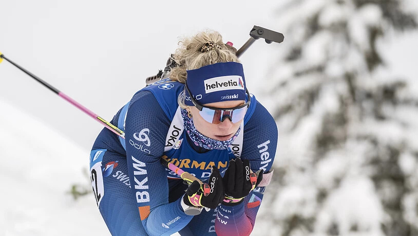 Amy Baserga lief als Startläuferin sehr stark
