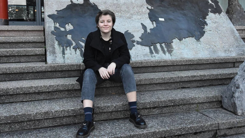 «Ich engagiere mich, weil es extrem wichtig ist»: Die Aktivistin Sofie Ellinger hat sich in ihrer Maturaarbeit mit zwei Gruppierungen der Schweizer Klimabewegung befasst.