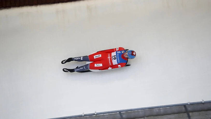 Im Eiskanal tritt die Schweizer Delegation wie die Schlittlerin Natalie Maag nur mit geringen Ambitionen an