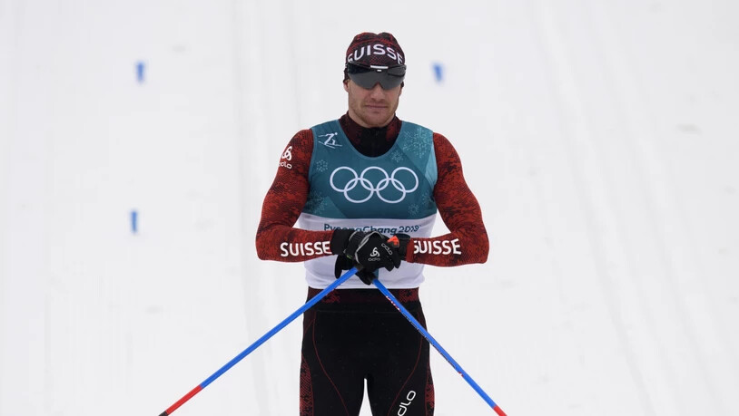Dario Cologna wird erst für das Rennen über 15 km mit Einzelstart eine Startnummer mit den olympischen Ringen überstreifen.