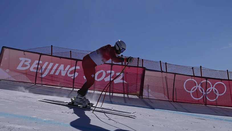Beat Feuz macht eine vorsichtige erste Bekanntschaft mit Bernhard Russis Olympia-Abfahrt