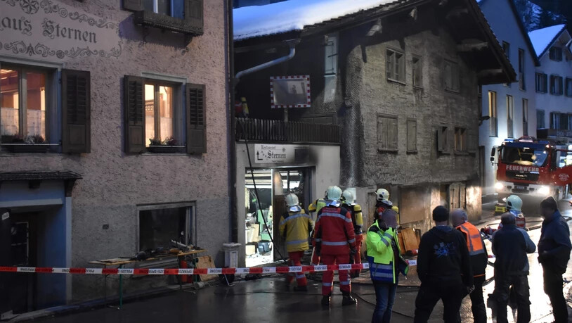 In Schiers hat es am Donnerstagabend in einer Werkstatt gebrannt.