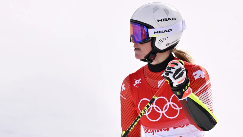 Lara Gut-Behrami verbesserte sich dank Bestzeit im Final noch um fünf Positionen und holte sich die Bronzemedaille