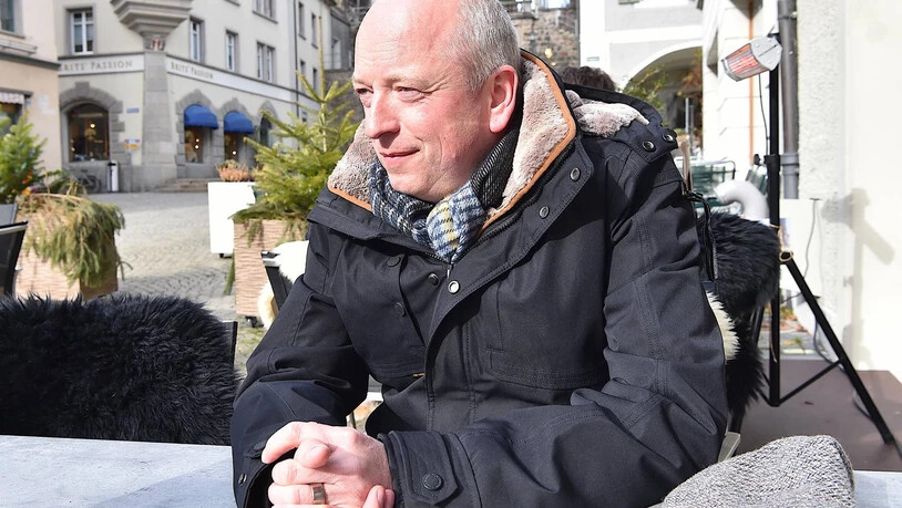 Schöne Perspektive: Tourismusdirektor Simon Elsener hat grosse Pläne für die Region – obwohl er das Amt abgibt. 