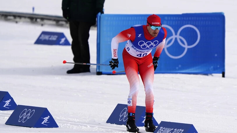 Dario Cologna steigt zuversichtlich ins Rennen. Im Ziel allerdings zählt er zu den Verlierern.