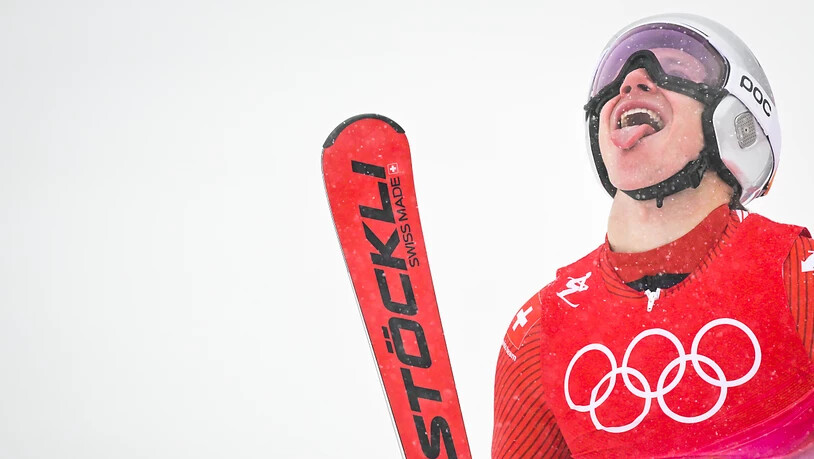 Die Erleichterung, auch beim Saisonhöhepunkt in seiner Top-Disziplin auf den Punkt bereit gewesen zu sein, war Marco Odermatt anzusehen