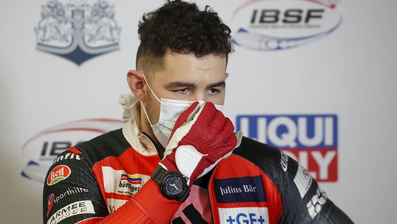 Der Schweizer Simon Friedli hofft auf einen Exploit im Zweierbob