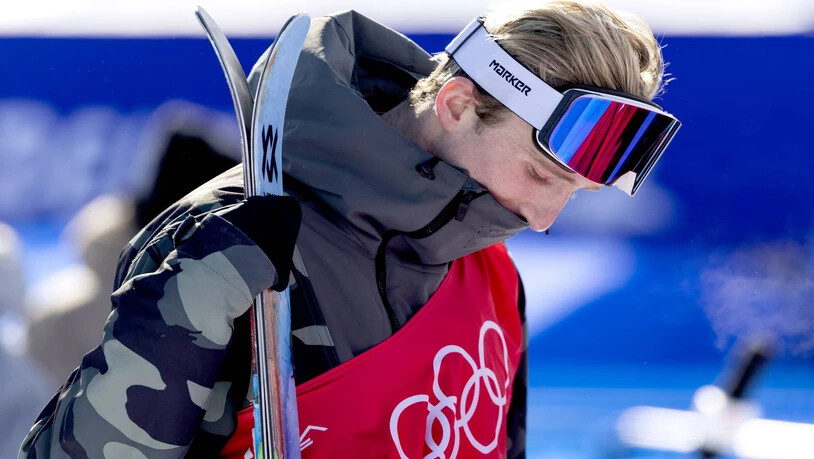 Olympiamedaille verpasst: Zunächst ist Freeskier Andri Ragettli untröstlich, danach findet er bereits Zuversicht für die kommenden Aufgaben.