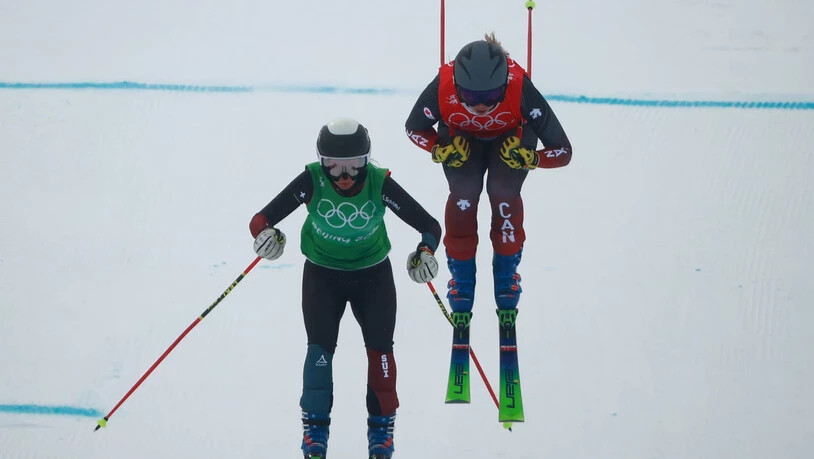 Viertelfinal-Out: Talina Gantenbein (grüne Startnummer) verpasst den Halbfinal-Einzug.