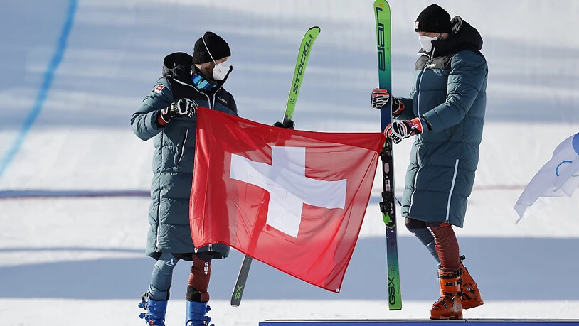 So oft wie in Peking flatterte die Schweizer Fahne bei Winterspielen noch nie