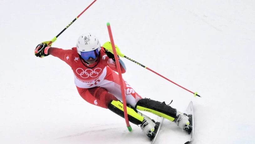Wendy Holdener, die Leaderin des Schweizer Teams für den Teamwettkampf