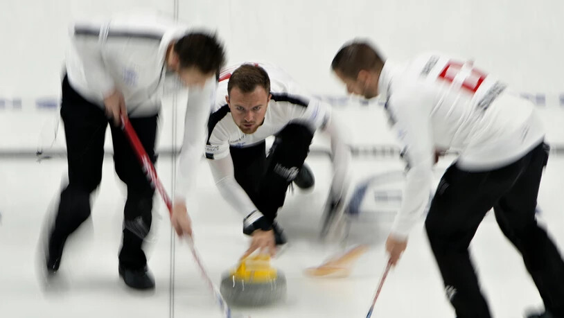 Romano Meier im Match gegen die Norweger