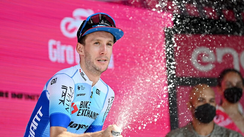 Simon Yates musste den 105. Giro verletzungsbedingt aufgeben, nachdem er in der 1. Woche die 2. und 4. Etappe gewonnen hatte