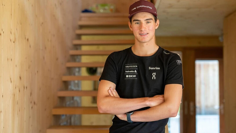 Ehrgeizige Zukunftsvisionen: Langläufer Niclas Steiger geniesst seine Freizeit im Elternhaus in Samedan.