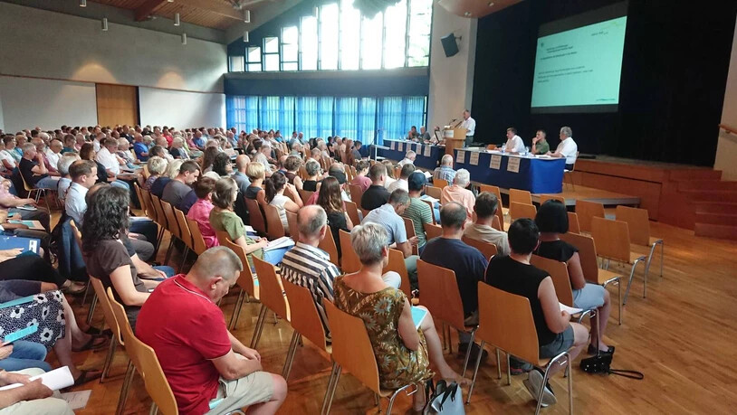 Die Gemeindeversammlung von Glarus Süd befand am Donnerstagabend unter anderem über den Bahnhof Schwanden.