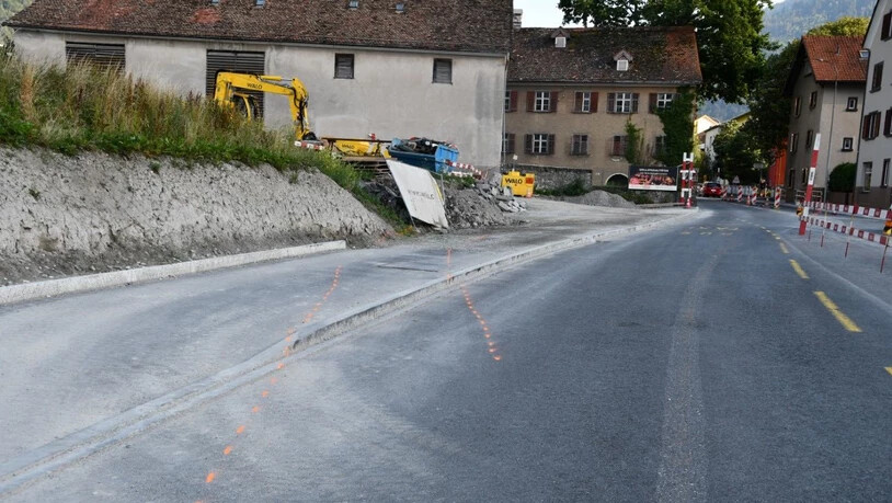 Glück im Unglück: Die Autofahrerin ist ohne Verletzungen davongekommen.