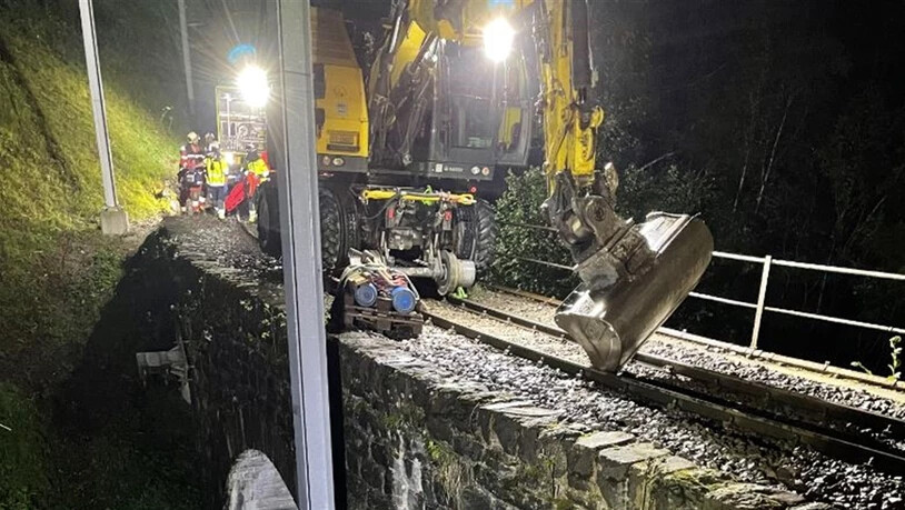 Unfallort: Der 55-jährige Mann arbeitete auf einer Brücke als es zum Unfall kam.