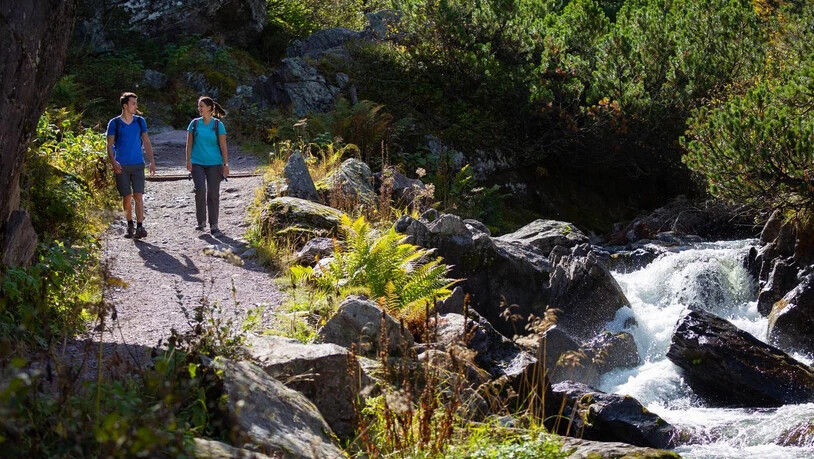 Aktivitäten im Heidiland: Die Ferienregion hat für jeden Wandertyp etwas zu bieten.