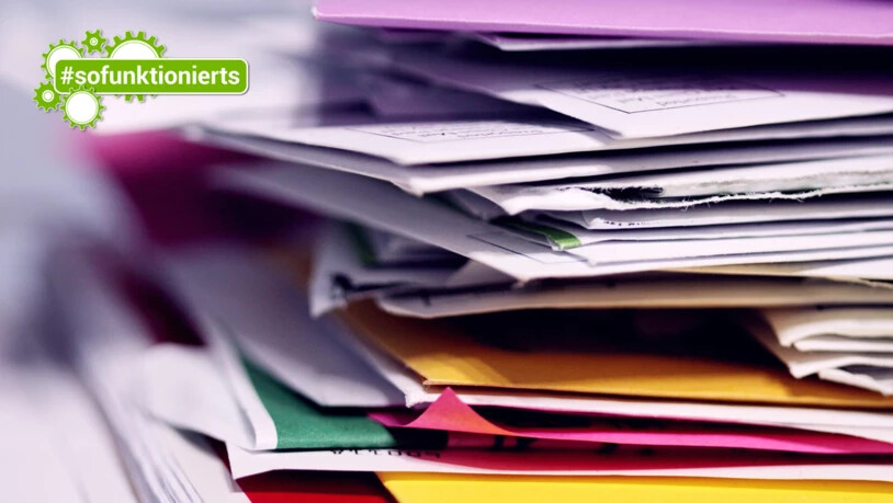 Frust: Wenn die Briefe unverständlich sind, können sie sich schon mal stapeln.