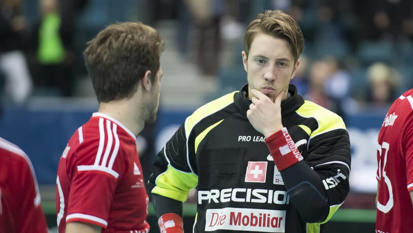 Pascal Meier 2014 nach dem Halbfinal-Aus gegen Schweden